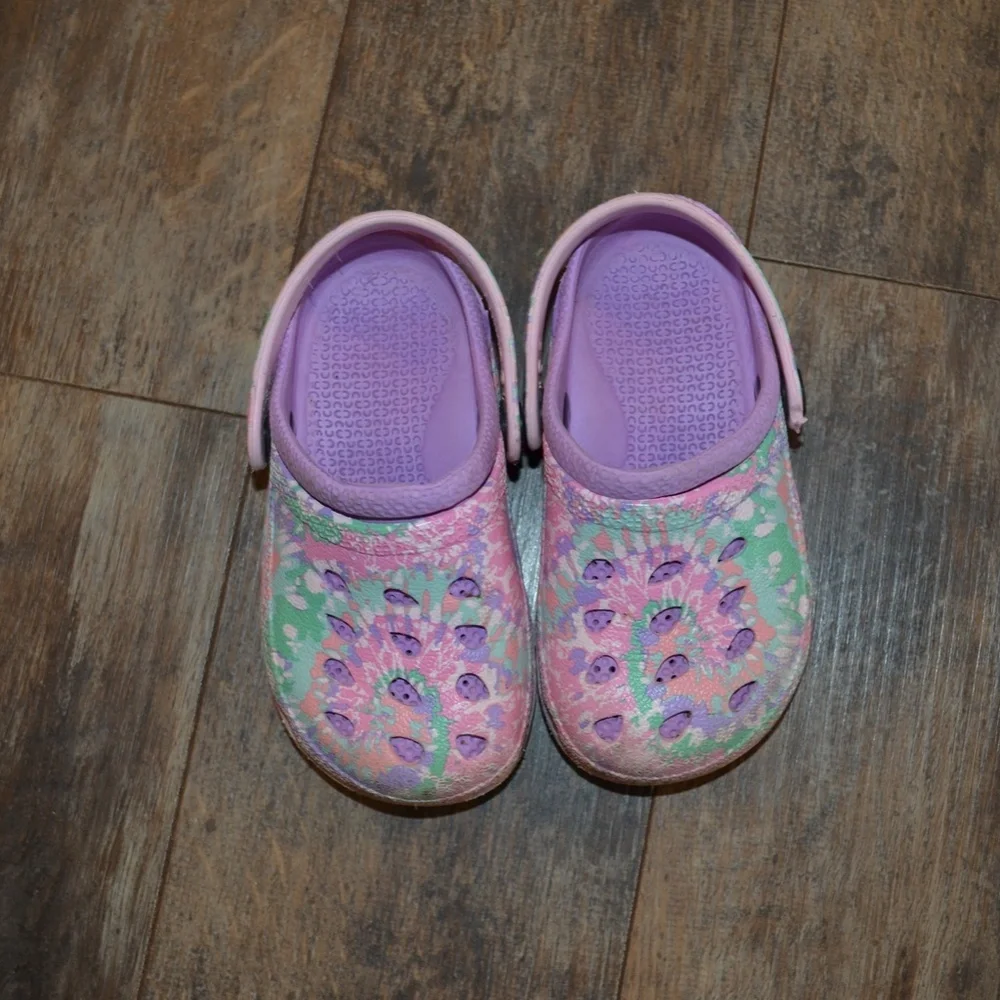 Capelli Slip on Purple and Pink Shoe